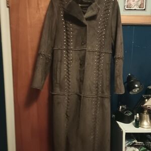 Women's Gray Long Coat